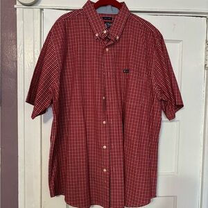 Men’s short sleeve button up shirt